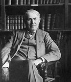 portrait de thomas edison
